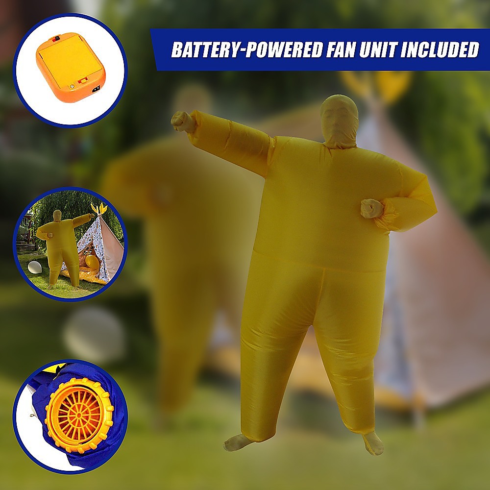 Sunshine Inflatable Costume Fancy Dress Suit Fan Operated