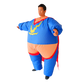 Super Hero Fancy Dress Inflatable Suit - Fan Operated Costume