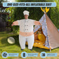 CHEF Fancy Dress Inflatable Suit - Fan Operated Costume