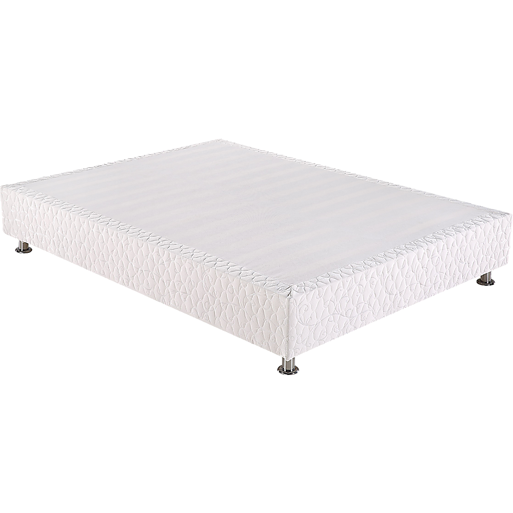 Encour Ensemble Bed Base & Mattress Package with 34cm Mattress - White Queen