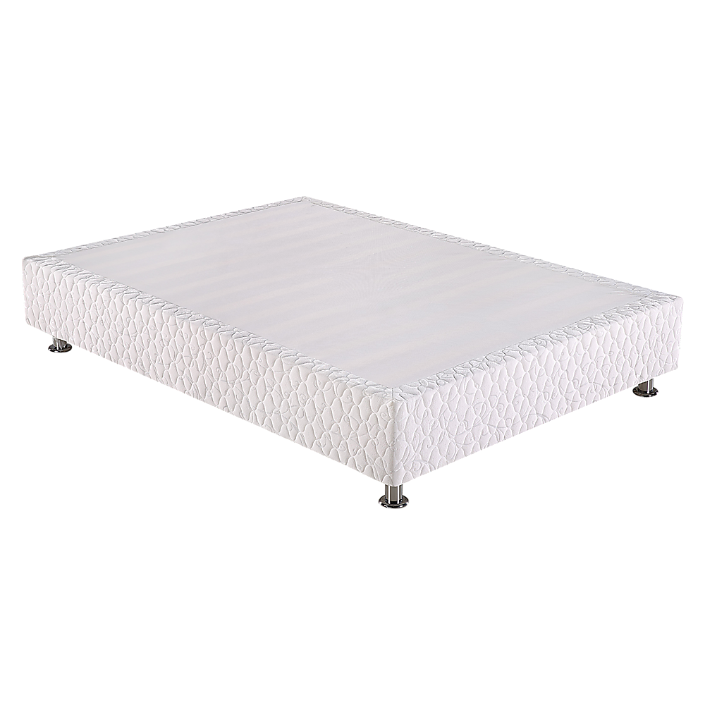 Encour Ensemble Bed Base & Mattress Package with 34cm Mattress - White Double