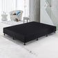 Frolic Ensemble Bed Base & Mattress Package with 34cm Mattress - Black Queen