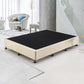 Frolic Ensemble Bed Base & Mattress Package with 32cm Mattress - Natural Sand King Single