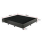 Frolic Ensemble Bed Base & Mattress Package with 34cm Mattress - Graphite King