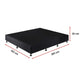 Frolic Ensemble Bed Base & Mattress Package with 34cm Mattress - Midnight Black King