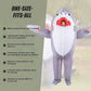 Shark Fancy Dress Fan Inflatable Costume Suit