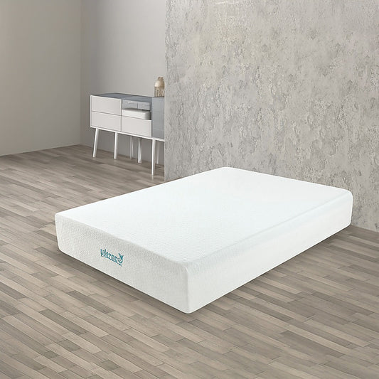 Kairos 30cm Mattress Memory Foam Green Tea Infused - Queen