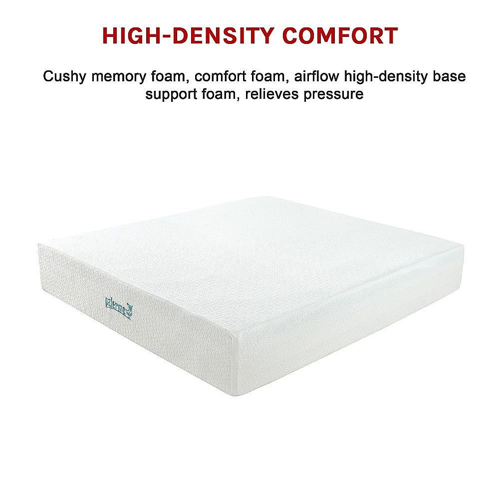 Kairos 30cm Mattress Memory Foam Green Tea Infused - King