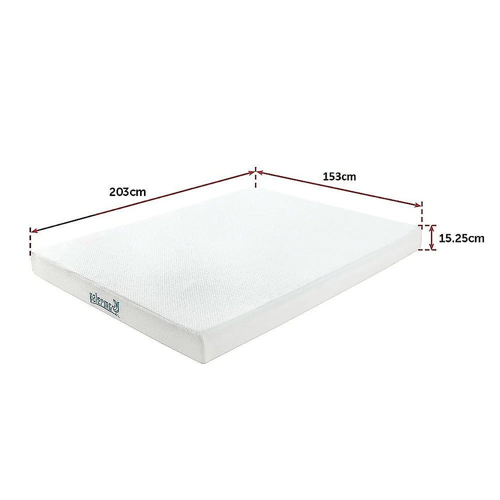 Kairos 15.25cm Mattress Memory Foam Green Tea Infused - Queen