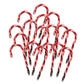 Set of 20 LED Candy Canes Path Lights