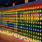 6M 600 LED Curtain Lights - Multi-Color