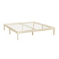 Lyanna Bed Frame Wooden Base Platform Timber Pine - Natural King