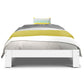 Haven Bed Frame Wooden Bed Base Platform - White Single