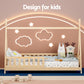 Nivena Bed Frame Wooden Kids House Frames - Oak Single