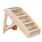 Pet Stairs Ramp Steps Portable Foldable Climbing Ladder Soft Washable Dog