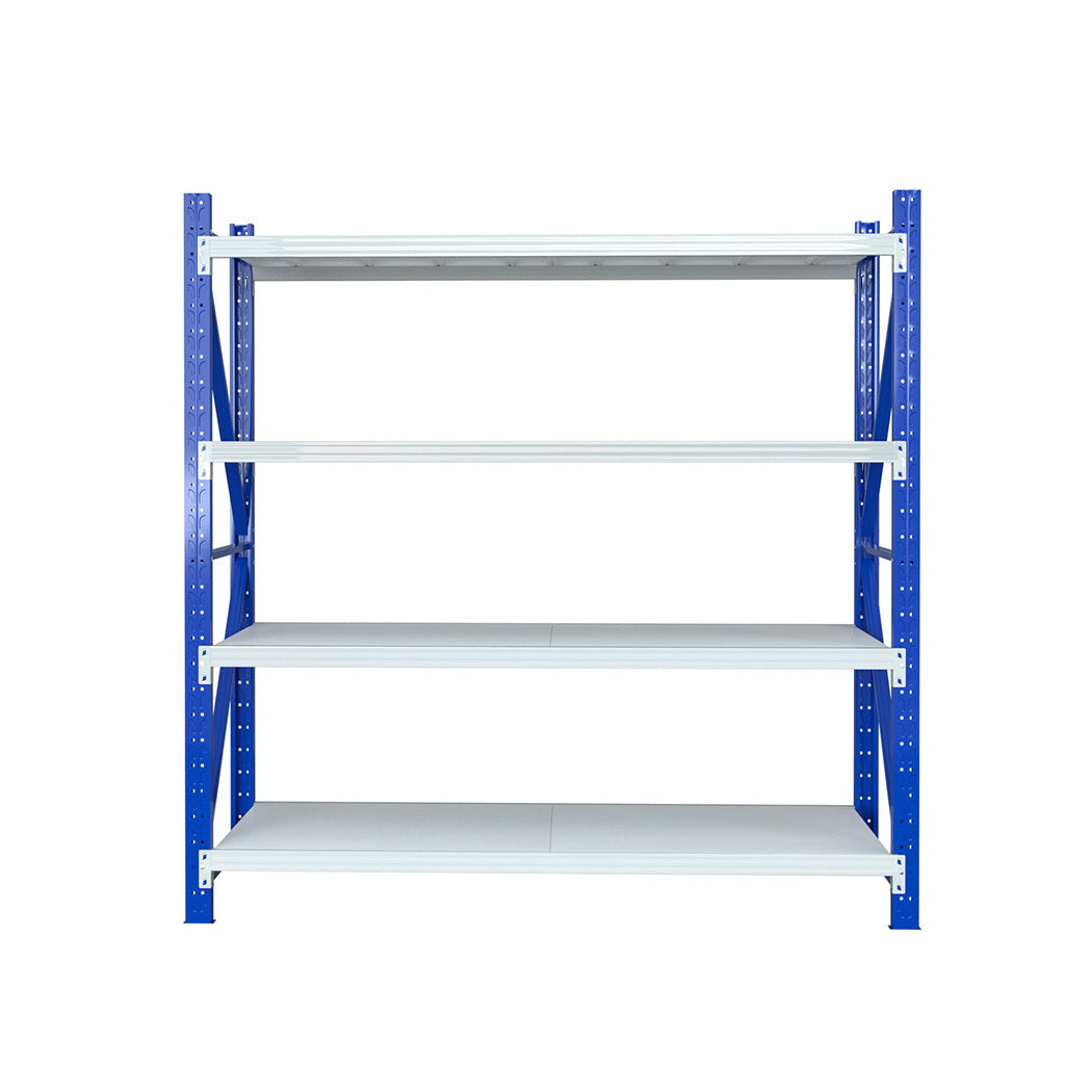 2Mx2M Warehouse Shelving Garage Rack - Blue & Grey