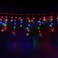 32M Christmas Lights Solar Icicle String Light 960 LED - Multi-coloured