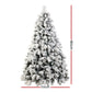 6ft 1.8m 350 LED Christmas Tree xmas Tree Snowy Tips