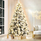 6ft 1.8m 350 LED Christmas Tree xmas Tree Snowy Tips