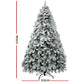 6ft 1.8m 468 Tips Christmas Tree Snow Flocked Xmas Tree Decorations