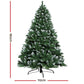 6ft 1.8m 650 Tips Christmas Tree Snowy Xmas Tree Decoration