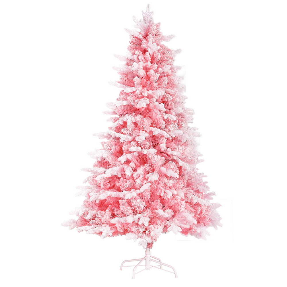 6ft 1.8m 810 Tips Christmas Tree Xmas Tree Snowy Party Decor