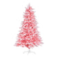 6ft 1.8m 810 Tips Christmas Tree Xmas Tree Snowy Party Decor