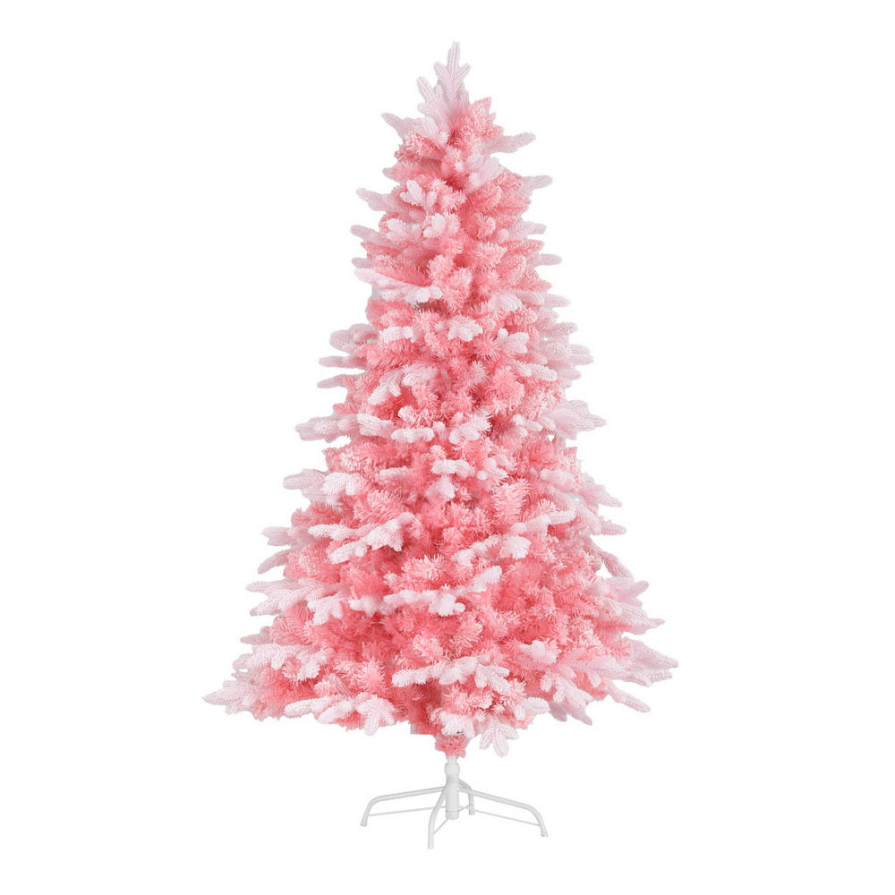 6ft 1.8m 810 Tips Christmas Tree Xmas Tree Snowy Party Decor