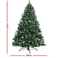 7ft 2.1m 905 Tips Christmas Tree Snowy Xmas Tree Decoration