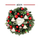 40cm Christmas Wreath Xmas Garland Baubles Ornaments Party Decor