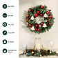 40cm Christmas Wreath Xmas Garland Baubles Ornaments Party Decor