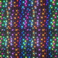 3M x 6M 960 LED Bulbs Christmas Lights Curtain String Light RGB Remote - Multicolour