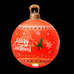 Merry Giant Bauble Ball Christmas Inflatable LED Illuminated Xmas Decoration Red - 60cm