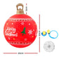 Merry Giant Bauble Ball Christmas Inflatable LED Illuminated Xmas Decoration Red - 60cm