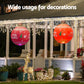 Merry Giant Bauble Ball Christmas Inflatable LED Illuminated Xmas Decoration Red - 60cm