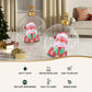 Santa Giant Bauble Ball Christmas Inflatable Outdoor Xmas Decoration Clear - 60cm