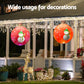 Snowman Giant Bauble Ball Christmas Inflatable Illuminated LED Snowman Xmas Decor Red - 60cm