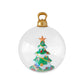 Tree Giant Bauble Ball Christmas Inflatable Outdoor Xmas Decoration Clear - 60cm