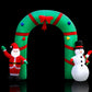 Archway Christmas Inflatable Illuminated Xmas Decorations - 2.8M