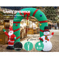 Archway Christmas Inflatable Illuminated Xmas Decorations - 2.8M