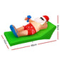 Santa Bench Christmas Inflatable LED Illuminated Xmas Decorations - 1.8M