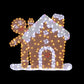 330 LED Christmas Lights Gingerbread Motif Fairy Light Decoration