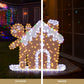 330 LED Christmas Lights Gingerbread Motif Fairy Light Decoration