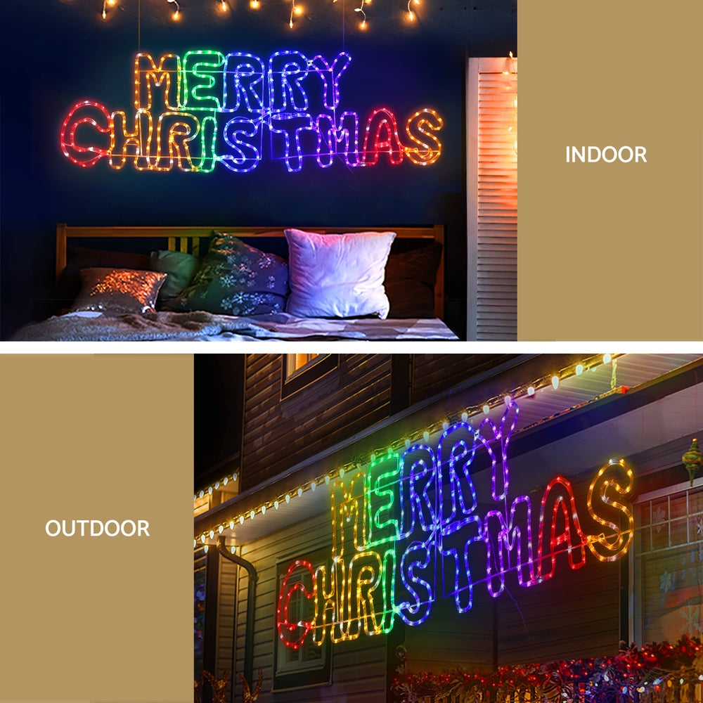 Christmas Lights 160cm Motif 360 LED Rope Light Outdoor Decoration