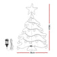 Christmas Lights 118cm Motif 288 LED Rope Light Outdoor Decoration