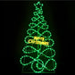 5.5ft 1.7m 230 RGB LED Christmas Tree Motif Lights Xmas Trees Decoration