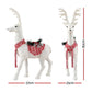 Christmas Reindeer 80cm Glitter Deer Ornaments Party Decorations