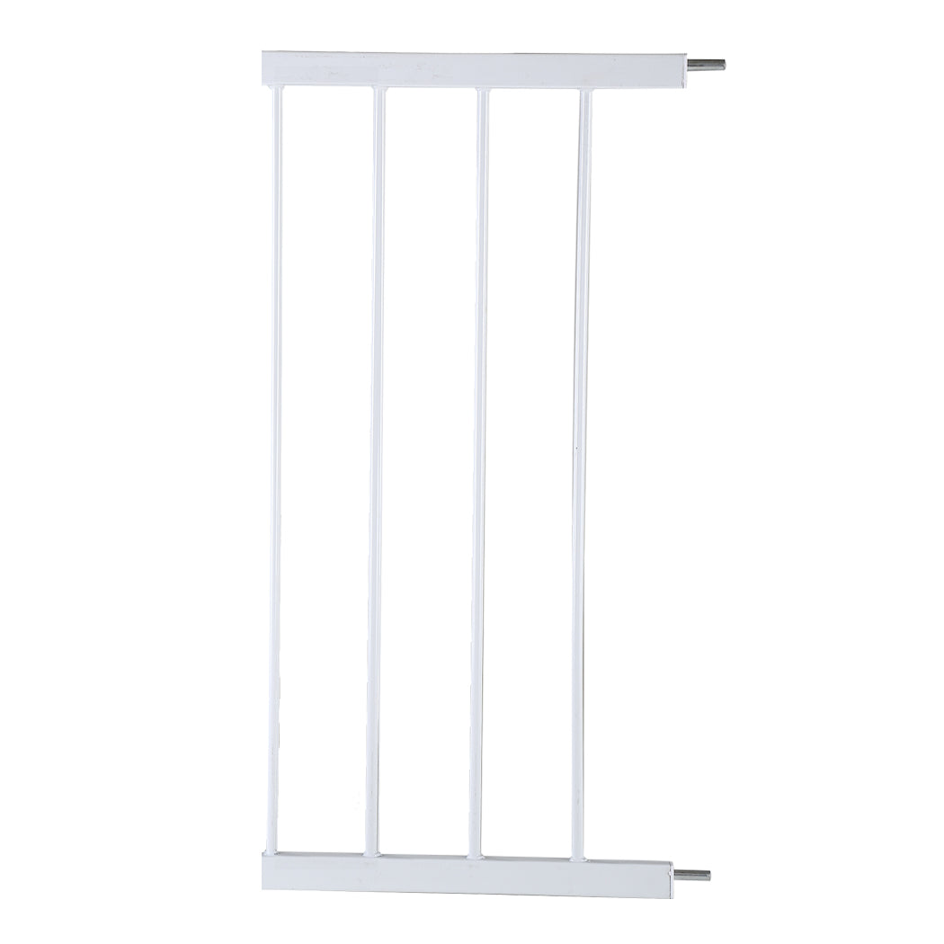 Baby Kids Safety Security Gate Stair Barrier Doors Extension Panels 30cm White