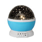 LED Night Star Sky Projector Light Lamp Rotating Starry Baby Room Kids Gift - Blue