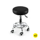 Set of 2 Swivel Salon Barstool Hairdressing Stool Barber Chair Equipment Beauty Black